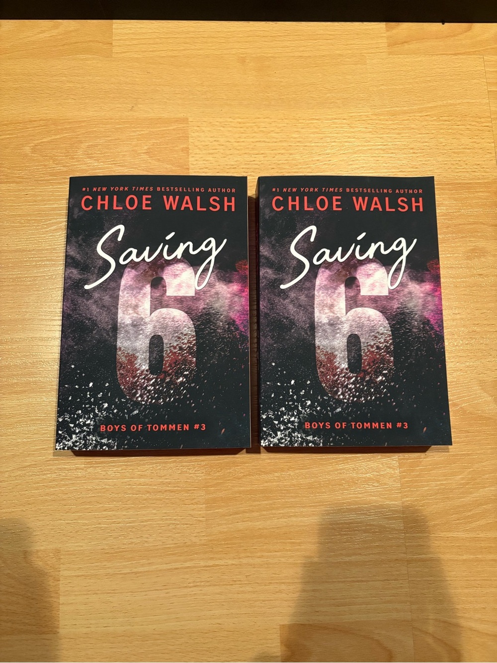 Saving 6 Deluxe Paperback Sprayed Edges by Chloe Walsh